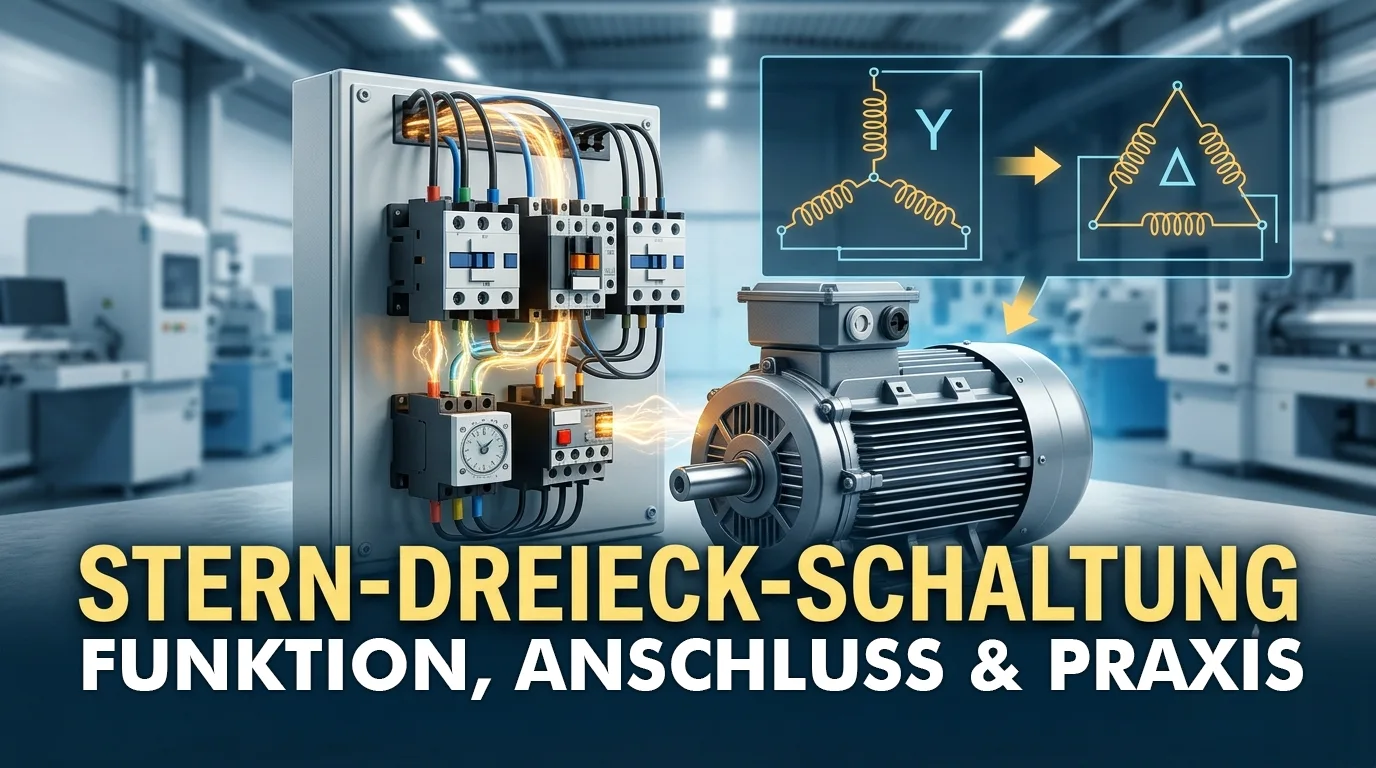 Stern Dreieck Schaltung Funktion, Anschluss