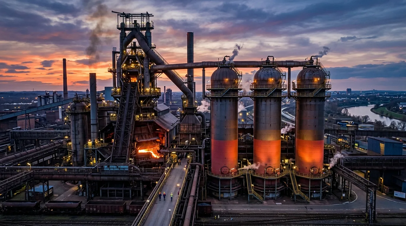 Industrie Hochofen