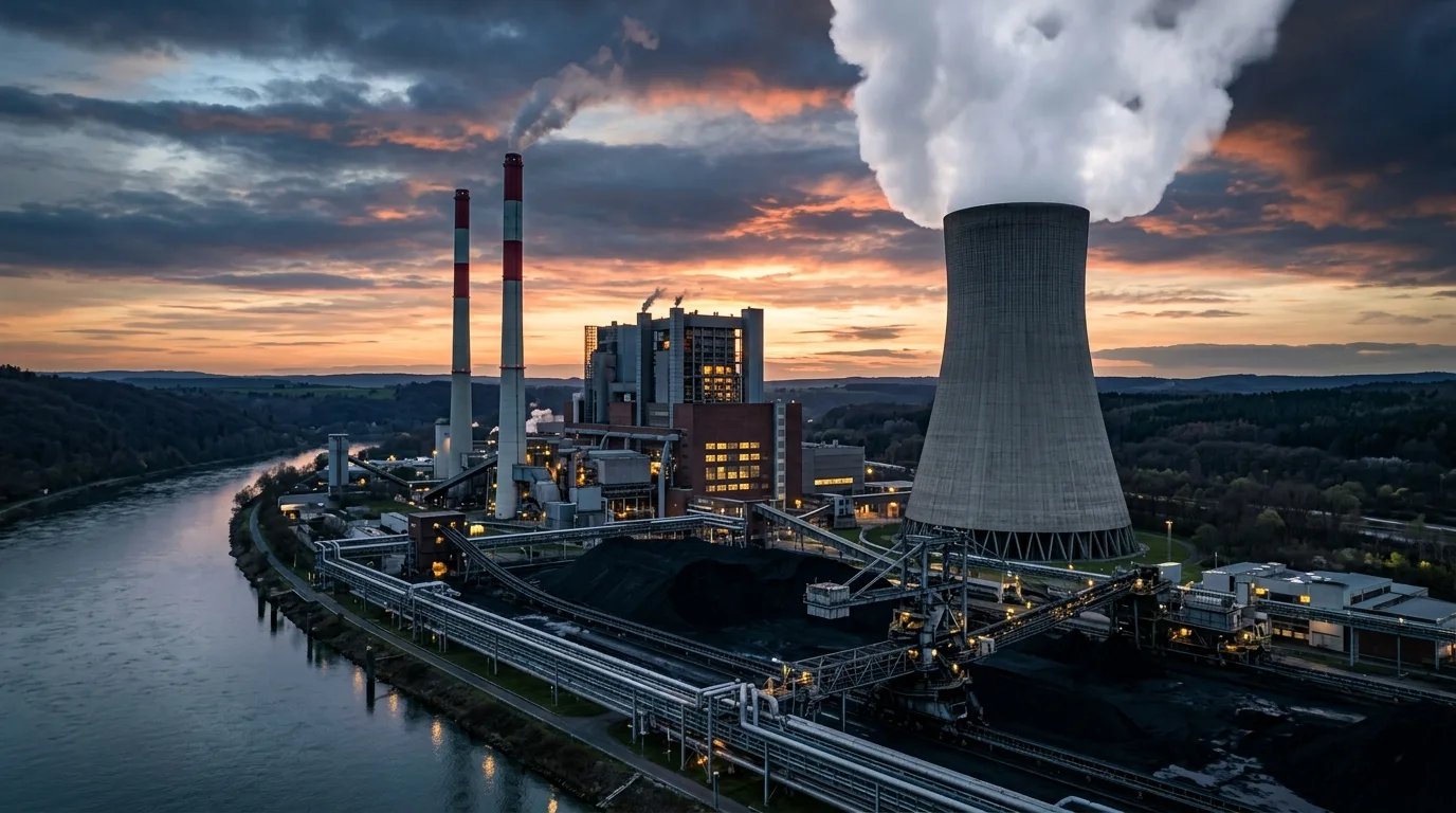Kohlekraftwerk Druckluft