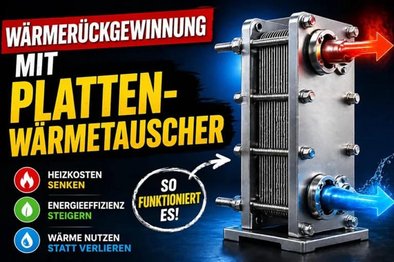 Wรคrmerรผckgewinnung bei Schraubenkompressoren